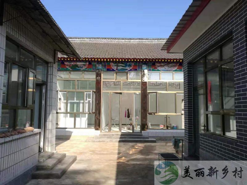 北京顺义杨镇汉石桥湿地村标准老北京四合院出租