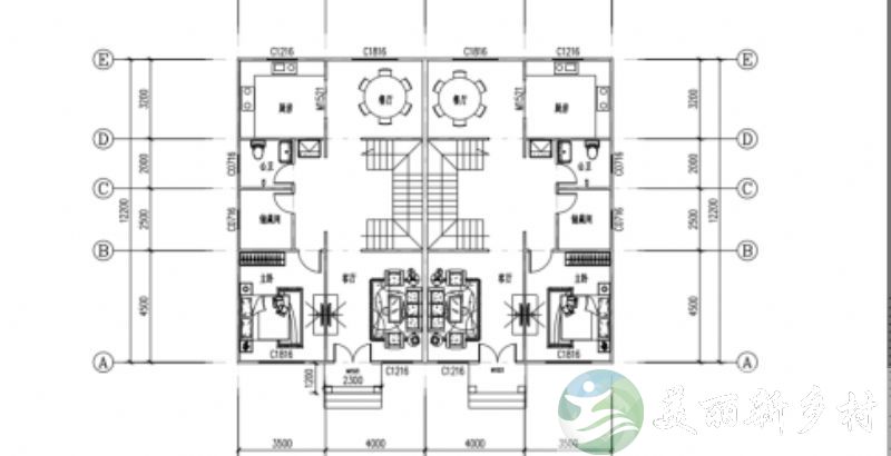 北京延庆龙庆峡新建双拼别墅待合租