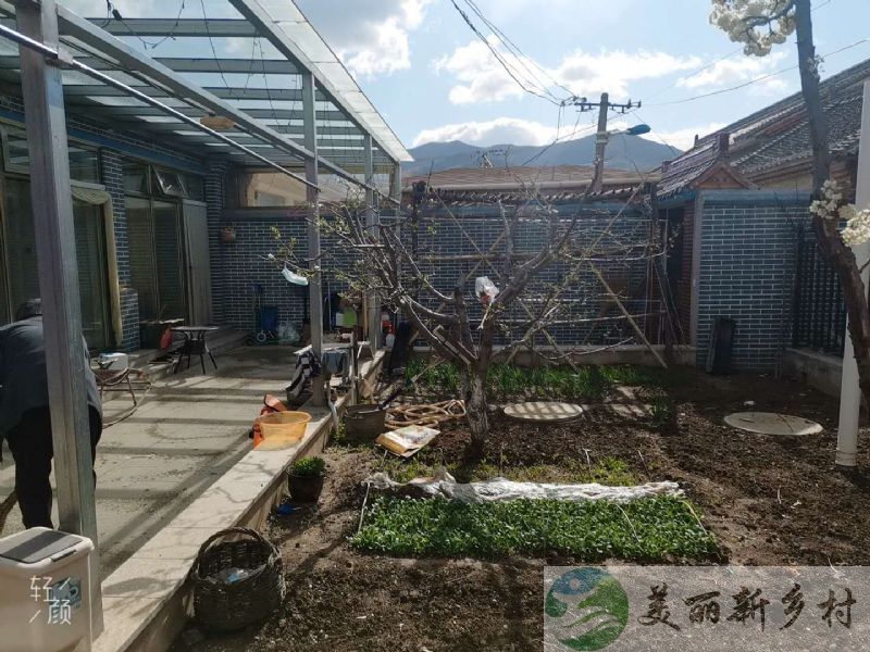 北京市延庆农村院子出租-四季花海整院出租