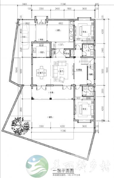 陕西省汉中市圣水镇翰庭别院出租