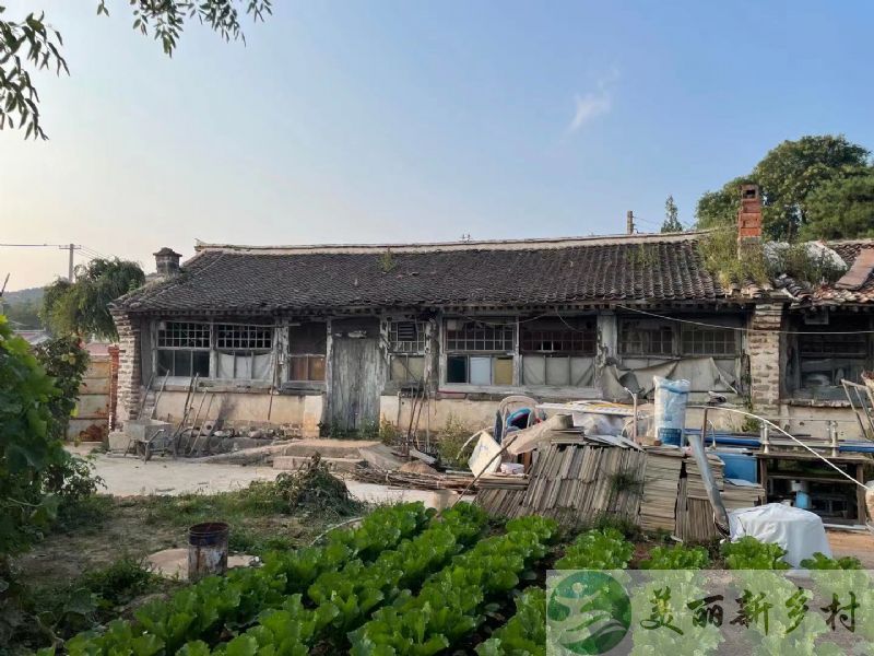 北京延庆农村院子出租-山景高坡独立无敌观景老院