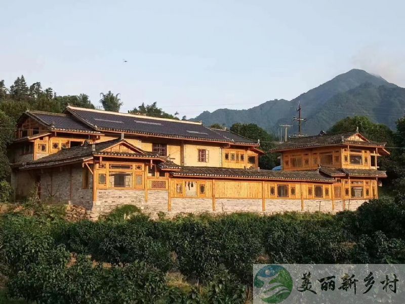 长寿之乡中国睡都广西蒙山县庭院民宅(八大套间)