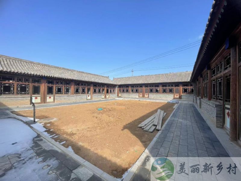 北京延庆农村院子出租-仿古建筑景色观长城大院出租