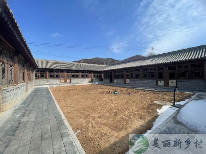 北京延庆农村院子出租-仿古建筑景色观长城大院出租