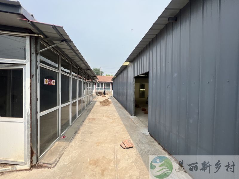 北京顺义李桥村边封顶大院-可仓储小型加工大院长租