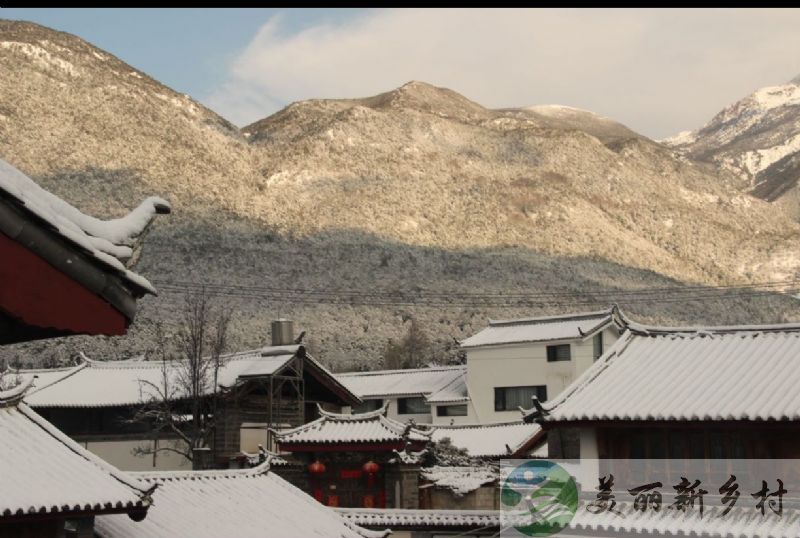 云南省丽江市农村院子出租-宽敞院落 20间房 可观雪山