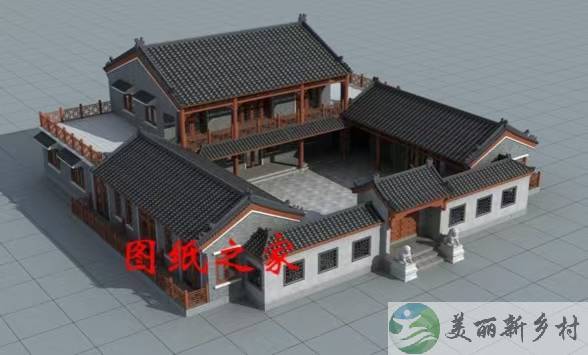 郑州黄河边四合院
