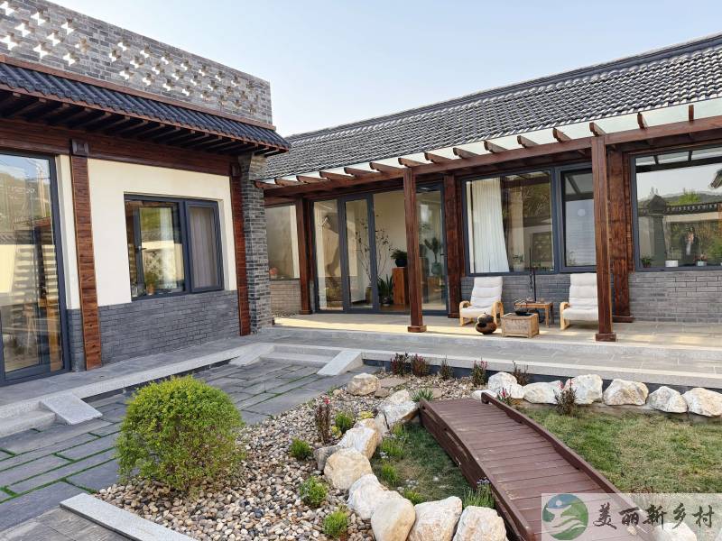 顺义舞彩浅山腹地 墨里山居360度观山大院+15分钟可享城区配套+双跨院+私家菜地+专属停车场