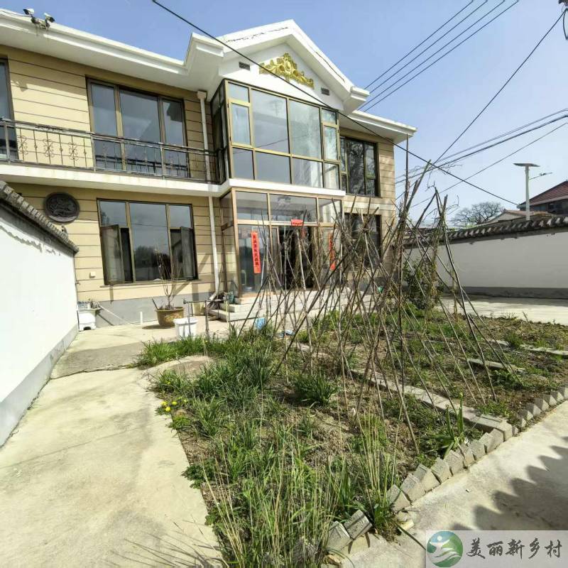 北京延庆农村院子-小山沟春花浪漫小别墅出租