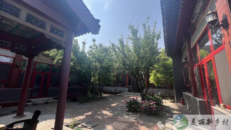 顺义李桥镇仿古三合院-自住办公接待皆可