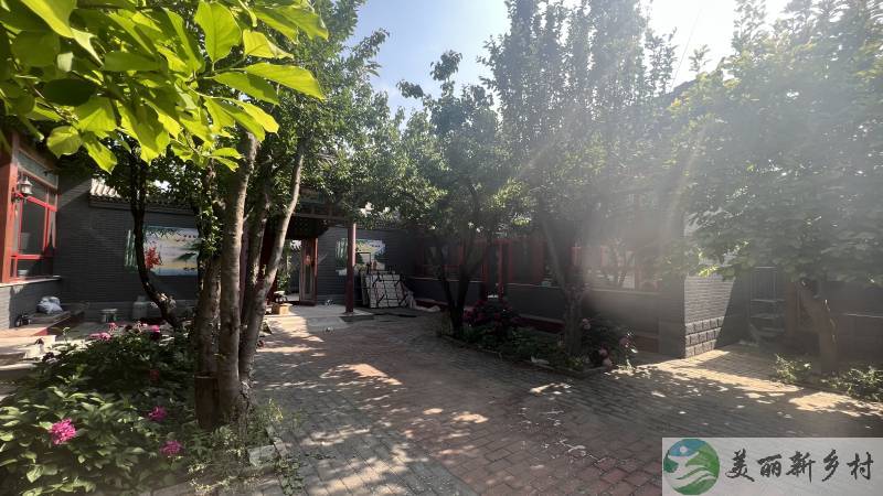 顺义李桥镇仿古三合院-自住办公接待皆可