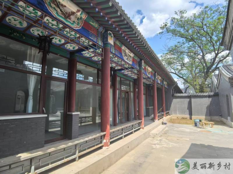 北京顺义仿古三合院-舒适休闲可以长租