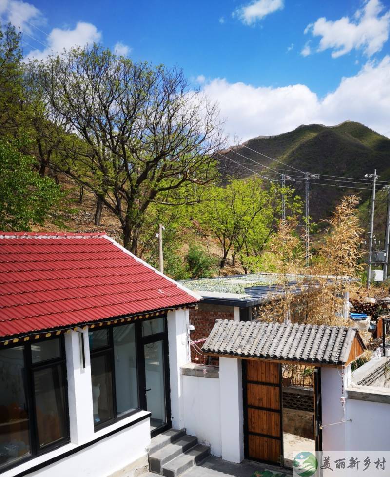 北京怀柔水长城边精品靠山农村院子