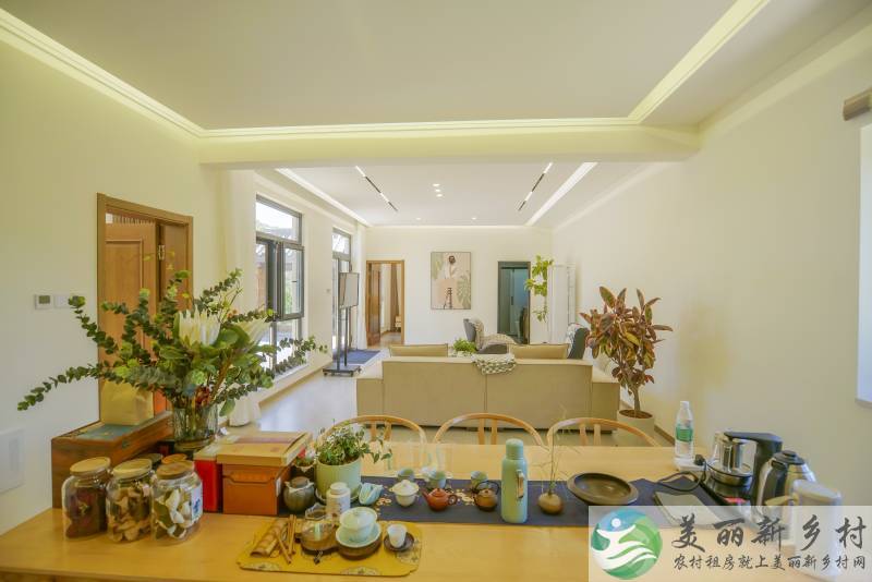 顺义舞彩浅山腹地 墨里山居新建独立双拼合院-2个独立专属车位+2亩私属农场+150平米外跨院花园+9.8米宽厅