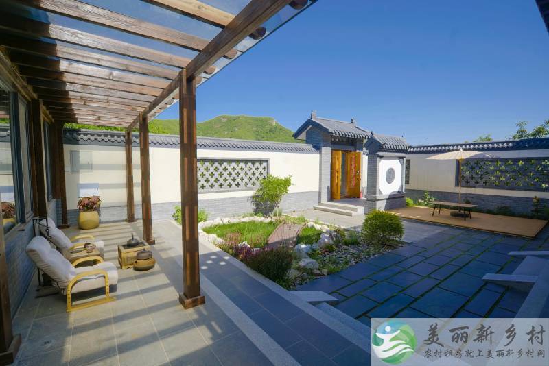北京舞彩浅山腹地 墨里山居360度观山大院+15分钟可享城区配套+双跨院+私家菜地+专属停车场