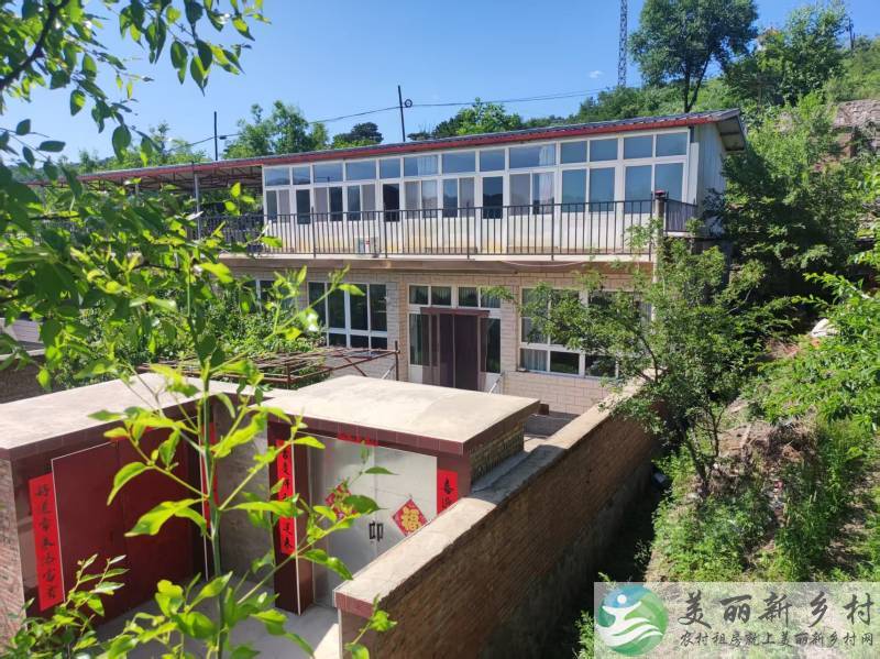 北京昌平延寿镇百合村独门独院山景房小院出租