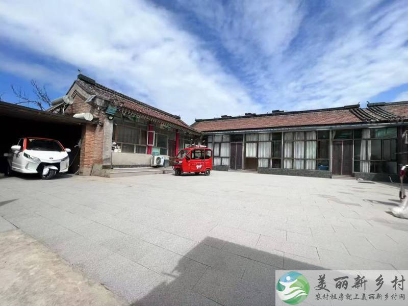顺义李桥镇大院-正房八间可长租可改造