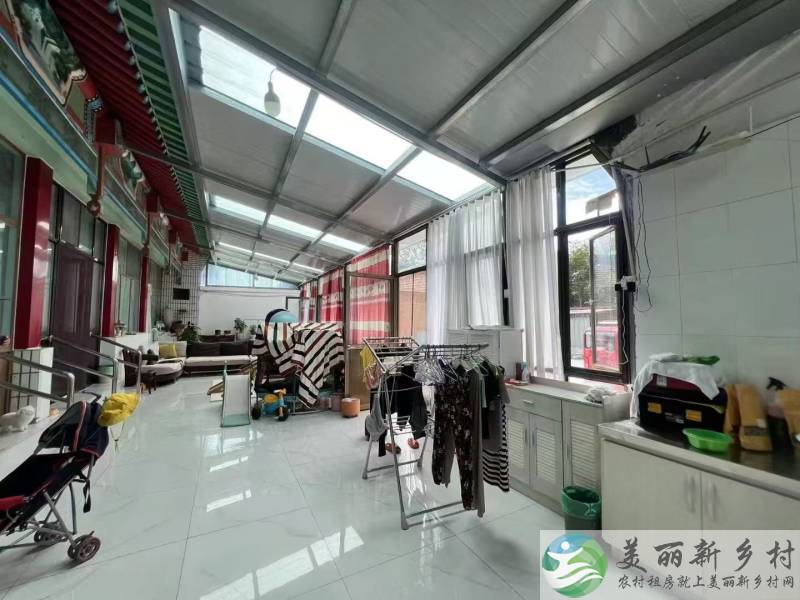 顺义李桥镇大院-正房八间可长租可改造