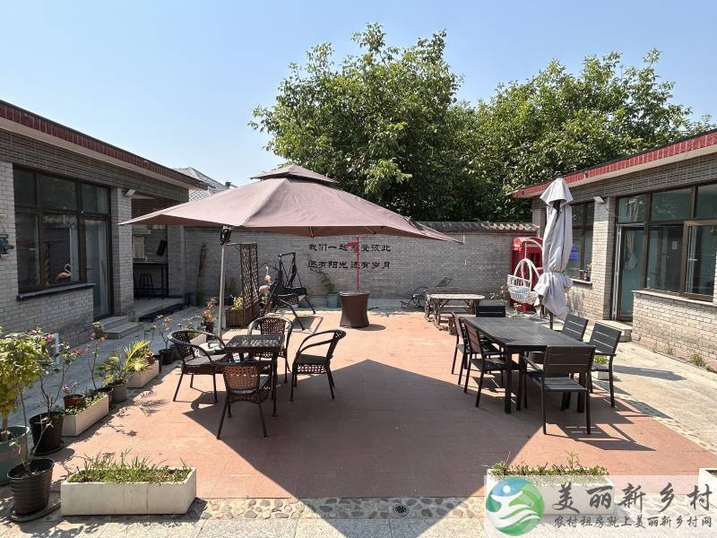 北京怀柔水库岸边350平米大院出租