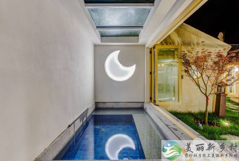 北京延庆龙庆峡脚下精装日式风格原木风院子出租-处暑