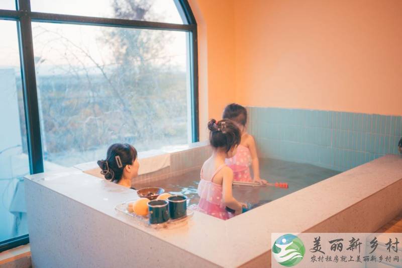 北京龙庆峡附近山景无边泳池精装农村院子出租-谷雨