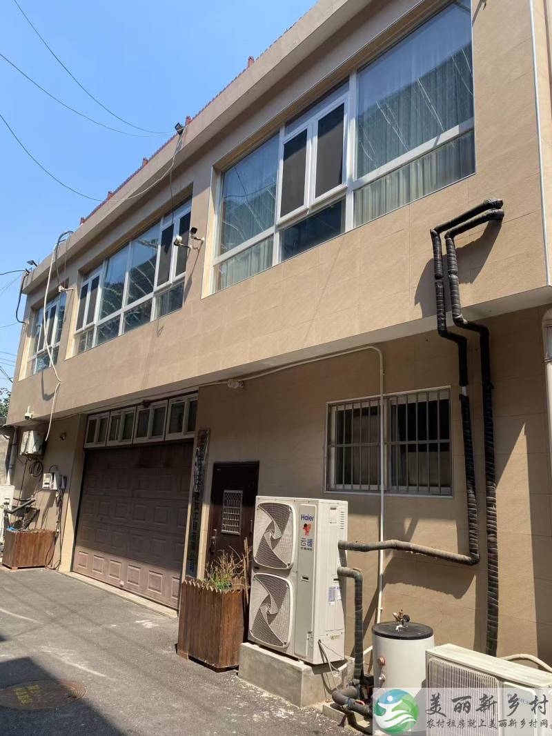独院出租位于潮白河畔二层小楼带屋顶花园和车库，适合办公、会所、居住休闲