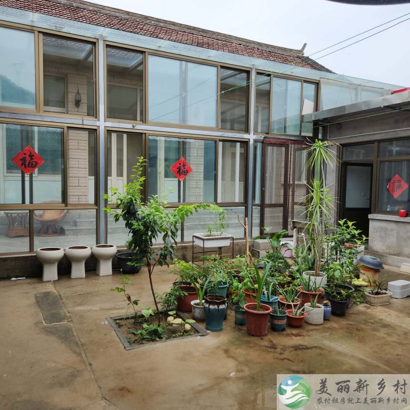 怀柔九渡河镇西四渡河村宅地基民房四合院出租