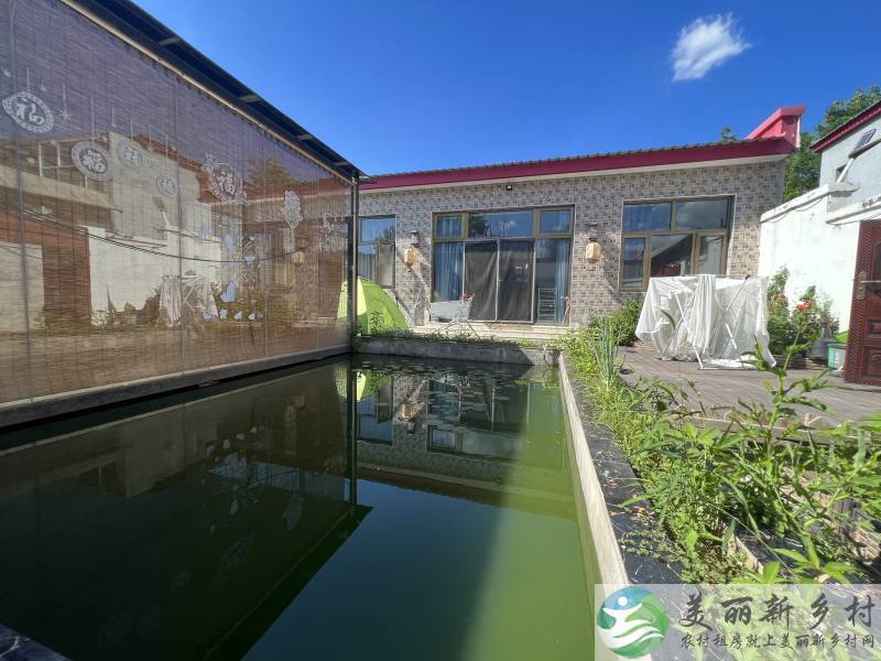 家具家电齐全，鱼塘菜地，地暖，