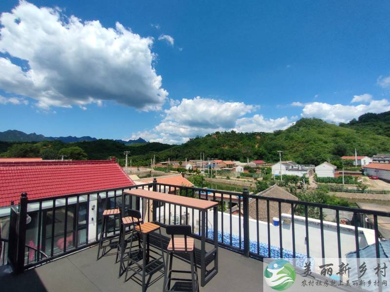 密云大城子镇精品大院拎包入住游泳池~山水民居69号院