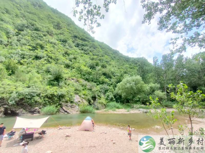 密云北庄镇月亮湾露营基地~清水河畔58号
