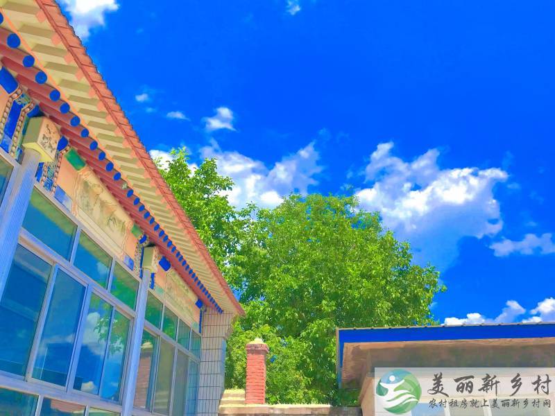 北京平谷大溶洞村四居一亩康养浅山别墅大院儿出租拎包入住