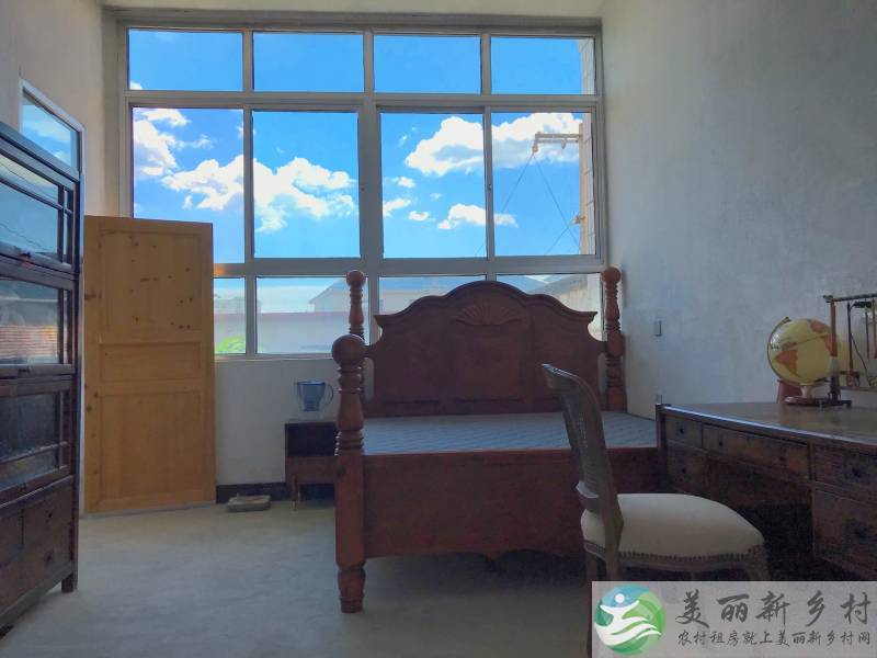 北京平谷大溶洞村四居一亩康养浅山别墅大院儿出租拎包入住