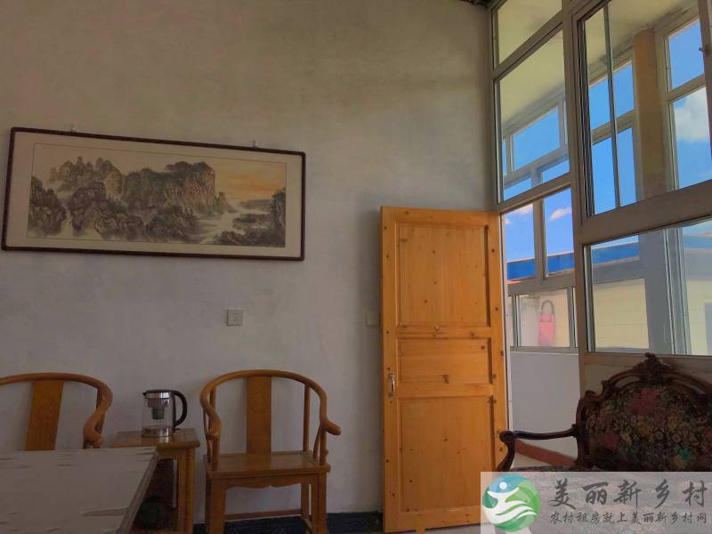 北京平谷大溶洞村四居一亩康养浅山别墅大院儿出租拎包入住