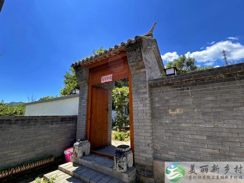 近昌平城区昌赤路旁景观中式农村大院出租