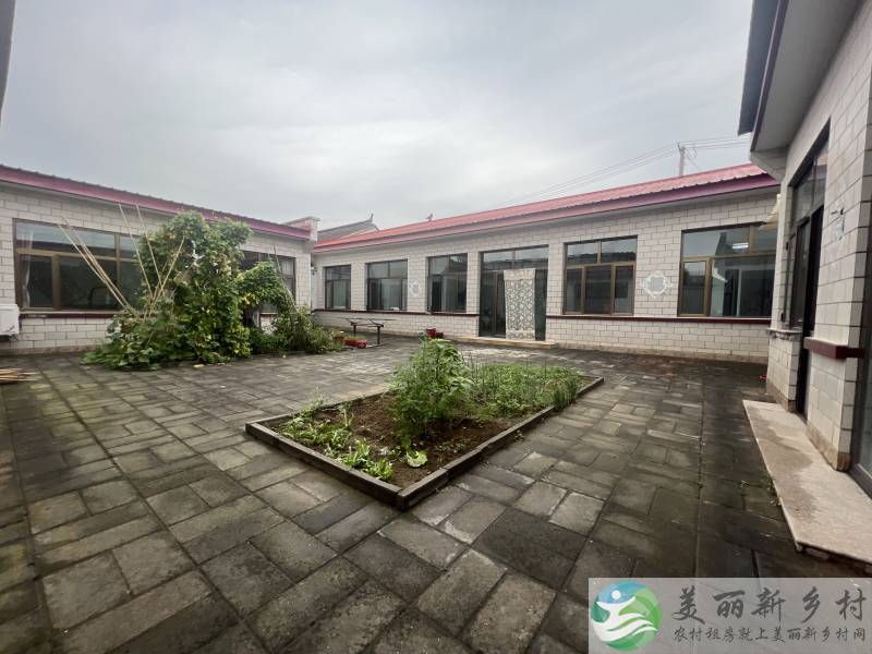 大孙各庄三合院，门口痛快