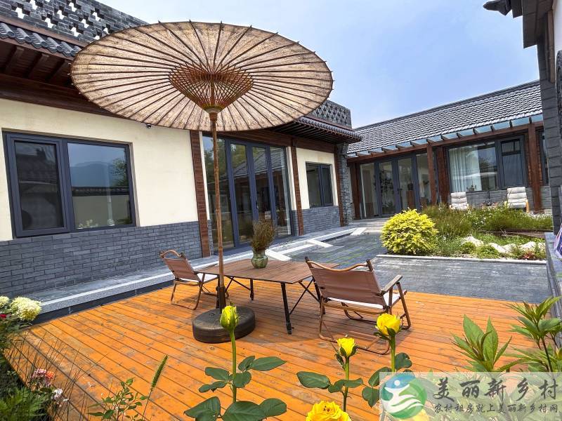 北京舞彩浅山腹地 墨里山居360度观山大院+15分钟可享城区配套+双跨院+私家菜地+专属停车场