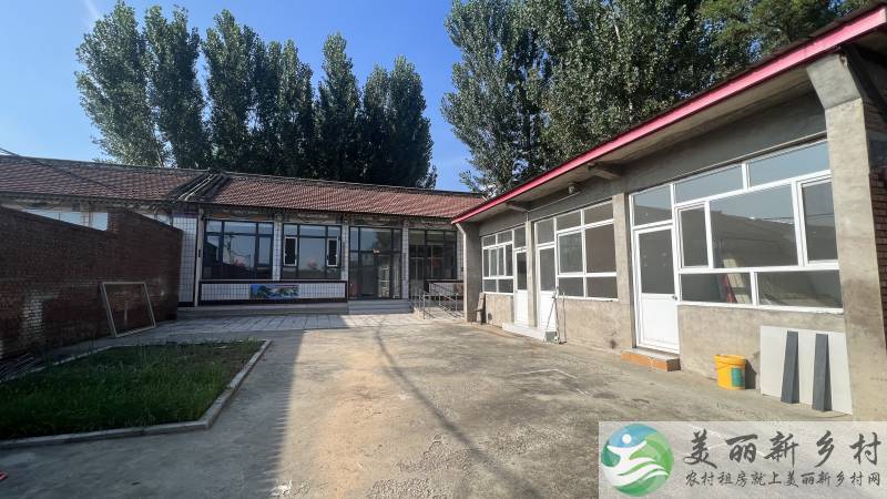 顺义村边休闲小院-正房地暖带卫生间