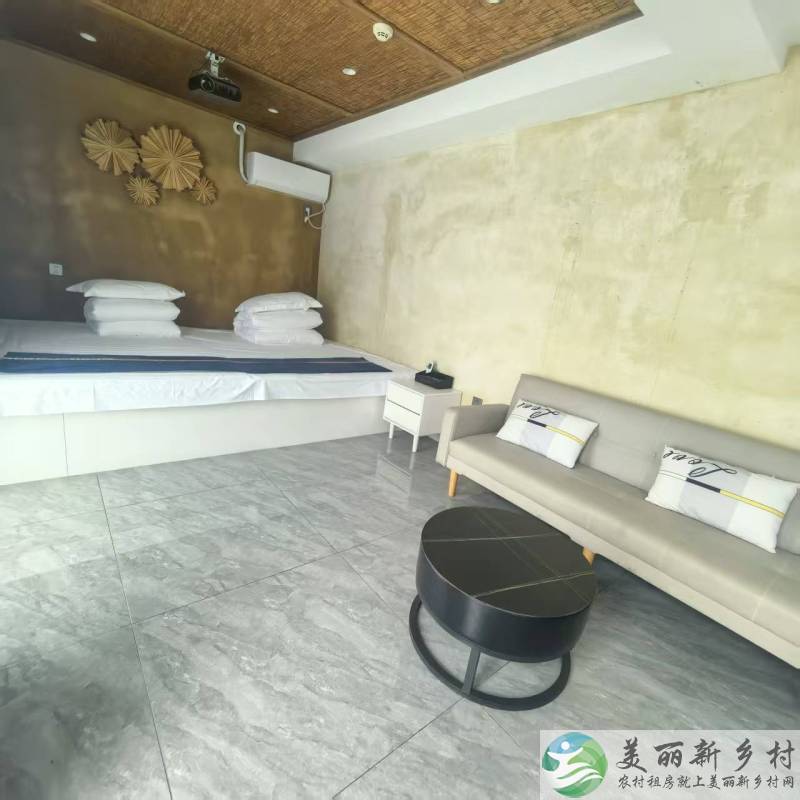 北京延庆农村院子-四合院现代徽派小院出租