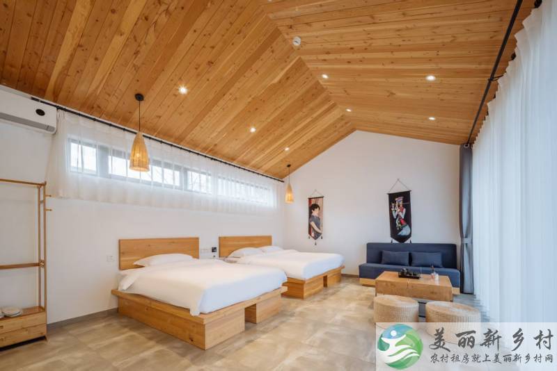 北京延庆农村院子-大庄科乡观山小院3号院二居室出租