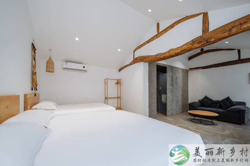 北京延庆农村院子-大庄科乡观山4号院2居室小院出租