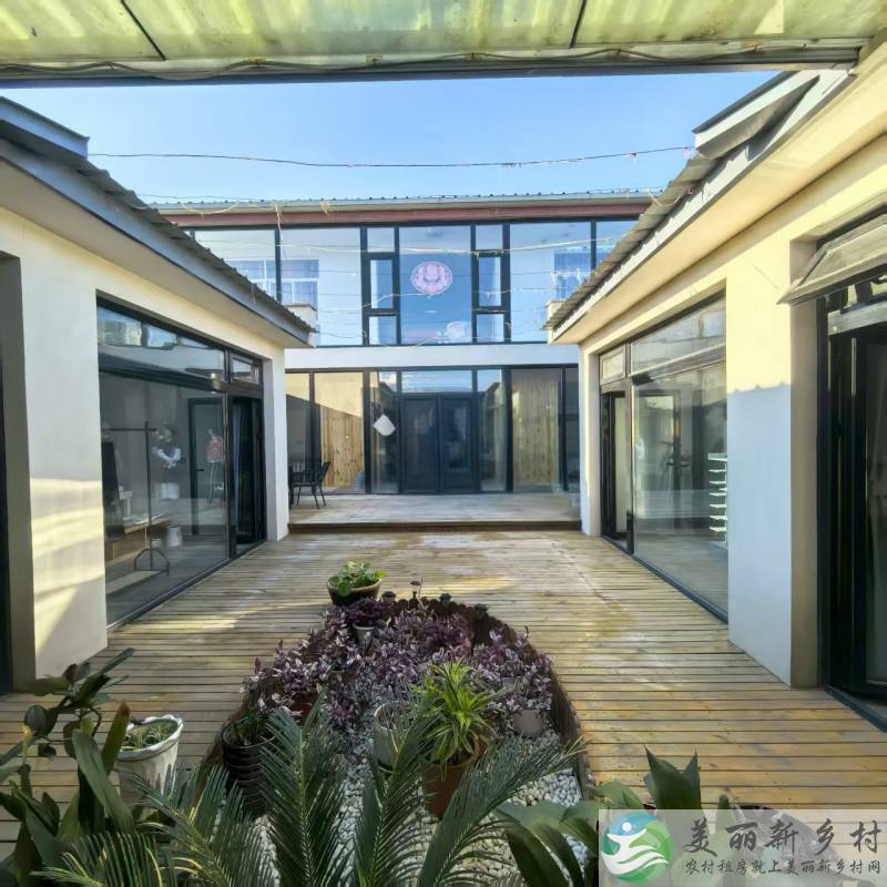 北京延庆农村院子-延庆城区边别墅出租