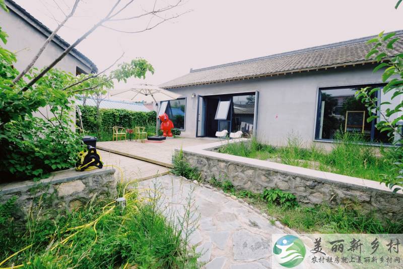 北京延庆农村院子-水果拎包入住小院出租