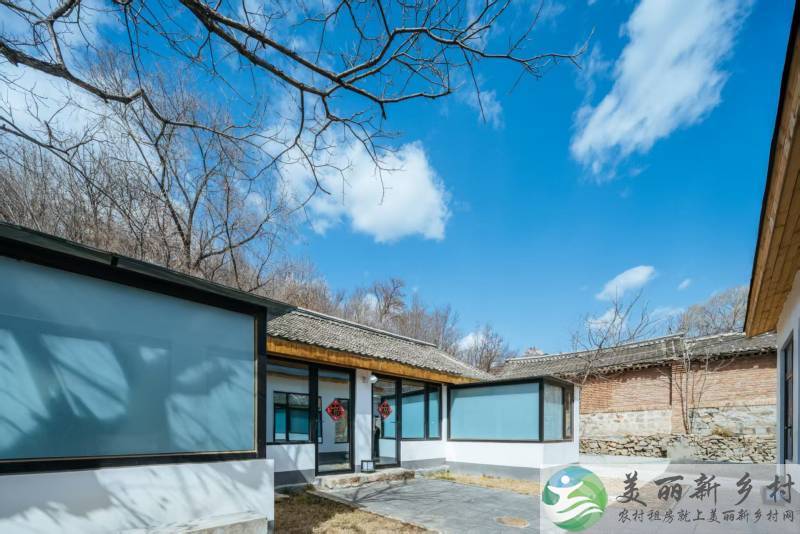北京延庆农村院子-大庄科乡观山小院7号院三居室出租