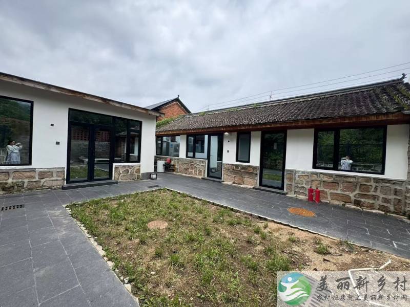 北京延庆农村院子-大庄科乡观山小院6号院三居室出租