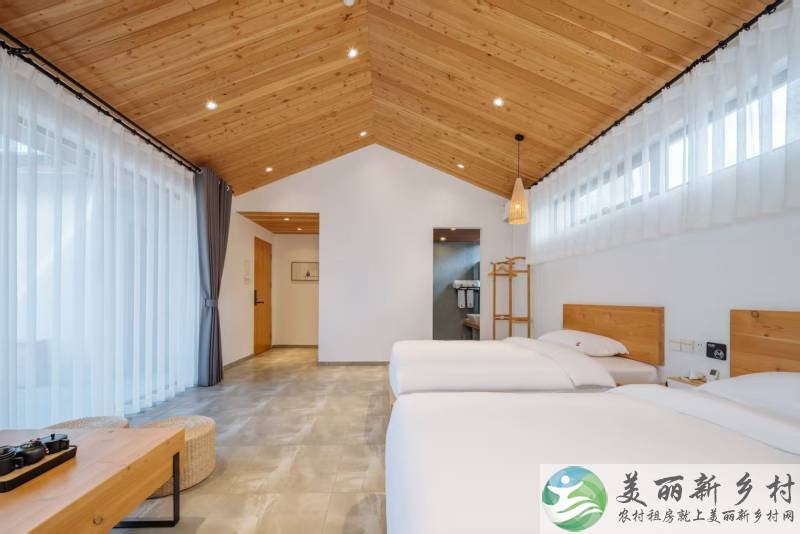 北京延庆农村院子-大庄科乡观山小院3号院二居室出租