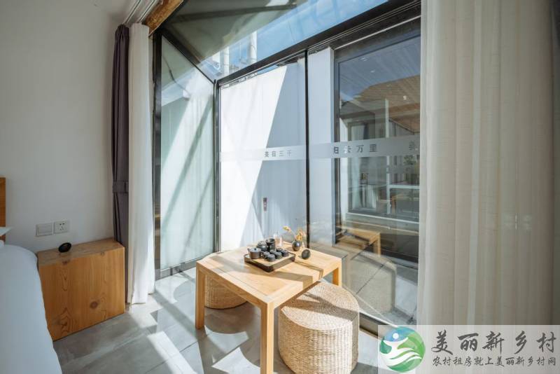 北京延庆农村院子-大庄科乡观山4号院2居室小院出租