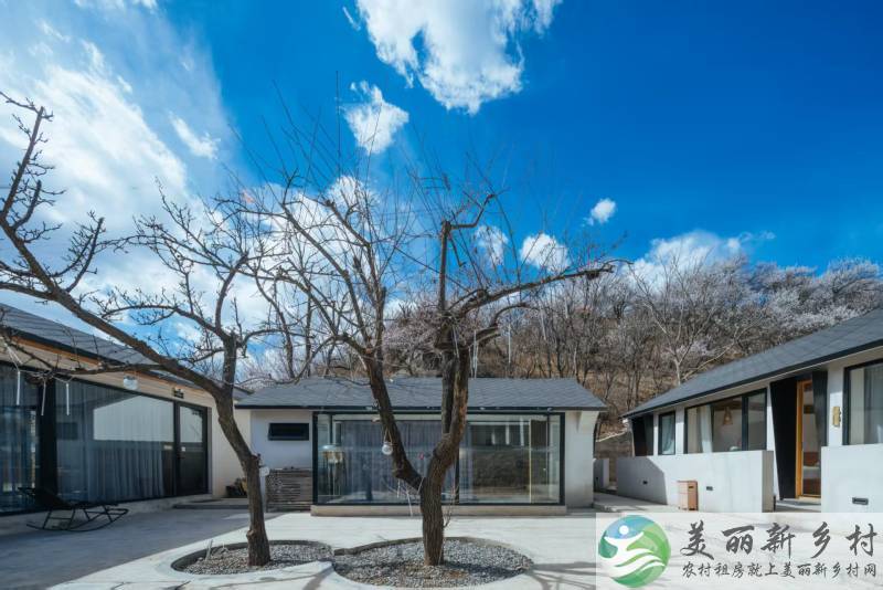 北京延庆农村院子-大庄科观山小院2号院二居室出租