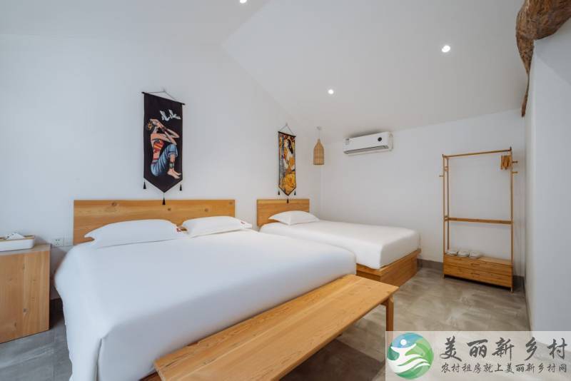 北京延庆农村院子-大庄科乡观山4号院2居室小院出租