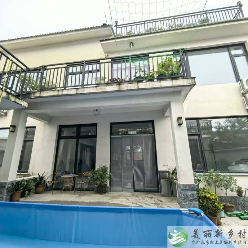 北京延庆农村院子-小楼8卧8卫拎包入住出租
