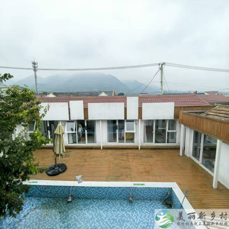 北京延庆农村院子-6卧6卫新房小院出租